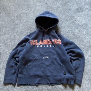 CCM Islanders Hockey Navy Hoodie